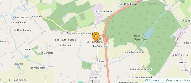 localisation de l'entreprise MADAME NATHALIE LEONARD à SAINT-AUBIN-D'AUBIGNE