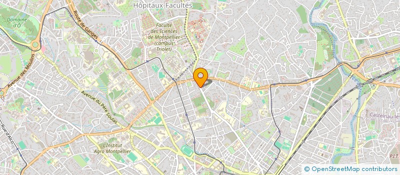 localisation de l'entreprise MADAME NATHALIE LEONHARD à MONTPELLIER