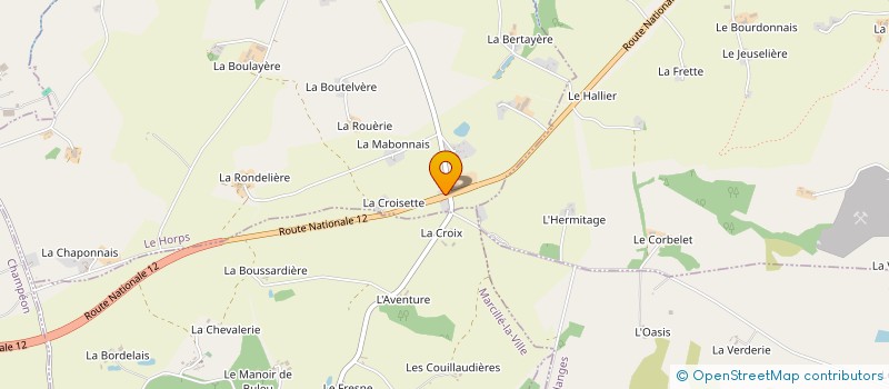 localisation de l'entreprise MADAME NATHALIE LEONI  LE HORPS