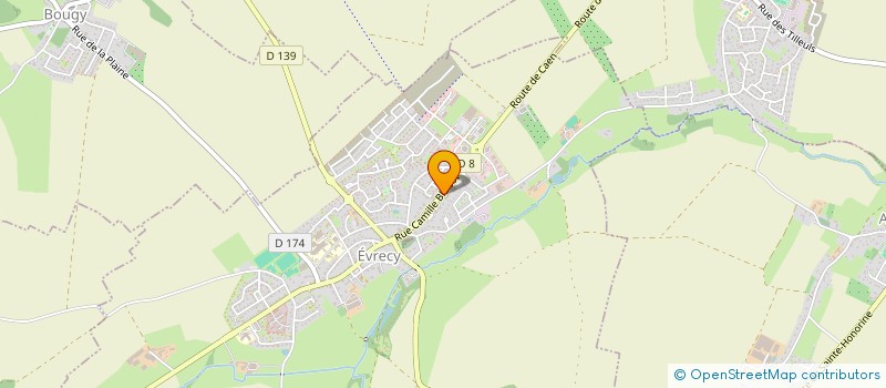 localisation de l'entreprise MADAME NATHALIE LEPERCHOIS  EVRECY