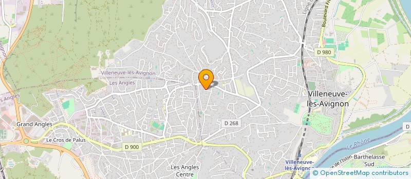 localisation de l'entreprise MADAME NATHALIE LEPINAY  VILLENEUVE-LES-AVIGNON