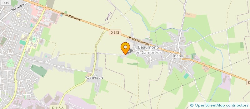 localisation de l'entreprise MADAME NATHALIE LEQUINT à BEAUMONT-EN-CAMBRESIS