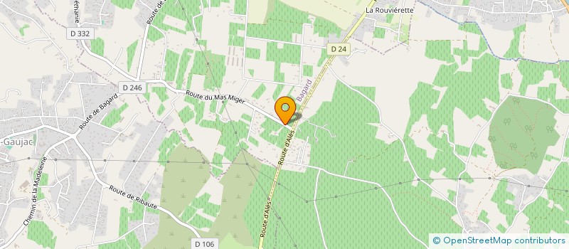 localisation de l'entreprise MADAME NATHALIE LERAY  BAGARD