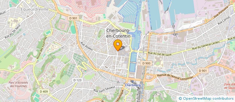 localisation de l'entreprise MADAME NATHALIE LEREVEREND à CHERBOURG-EN-COTENTIN
