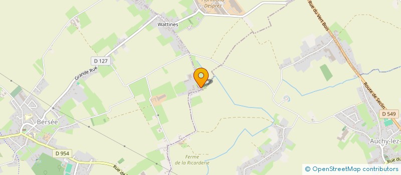 localisation de l'entreprise MADAME NATHALIE LEROY  BERSEE