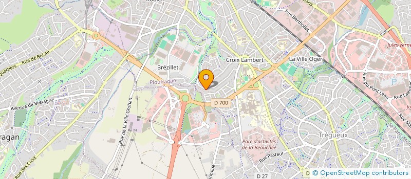 localisation de l'entreprise MADAME NATHALIE LESAICHERRE à SAINT-BRIEUC