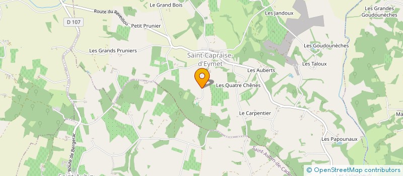 localisation de l'entreprise MADAME NATHALIE LESCOMBES  SAINT-CAPRAISE-D'EYMET