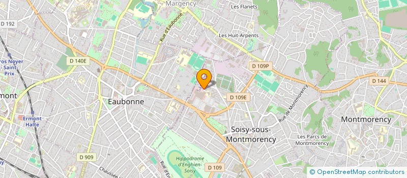 localisation de l'entreprise MADAME NATHALIE LESEURRE à SOISY SS MONTMORENCY