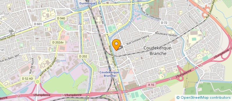 localisation de l'entreprise MADAME NATHALIE LETAILLEUR  COUDEKERQUE-BRANCHE