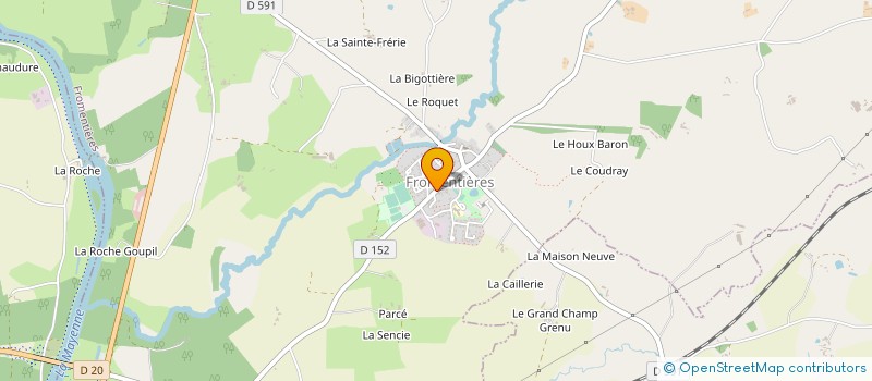 localisation de l'entreprise MADAME NATHALIE LETERTRE  FROMENTIERES