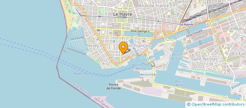 localisation de l'entreprise MADAME NATHALIE LETULLE à LE HAVRE