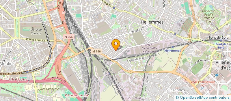 localisation de l'entreprise MADAME NATHALIE LEUBA à LILLE
