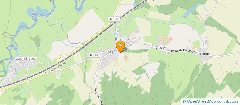 localisation de l'entreprise MADAME NATHALIE LEVAIN  FRANEY