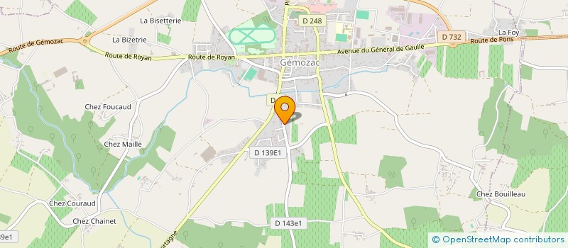 localisation de l'entreprise MADAME NATHALIE LEVY  VIROLLET