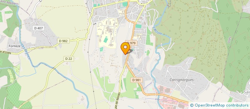 localisation de l'entreprise MADAME NATHALIE LIABEUF  UZES