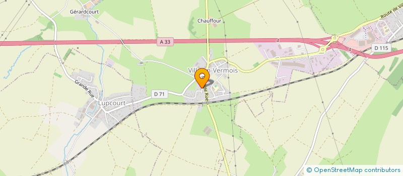 localisation de l'entreprise MADAME NATHALIE LIBRY  VILLE-EN-VERMOIS