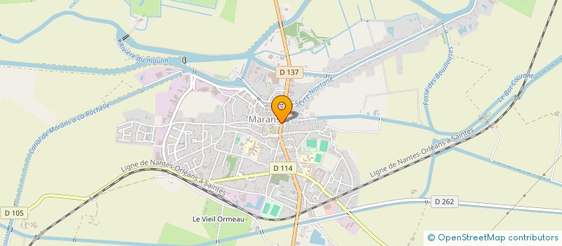 localisation de l'entreprise MADAME NATHALIE LIGEARD à MARANS