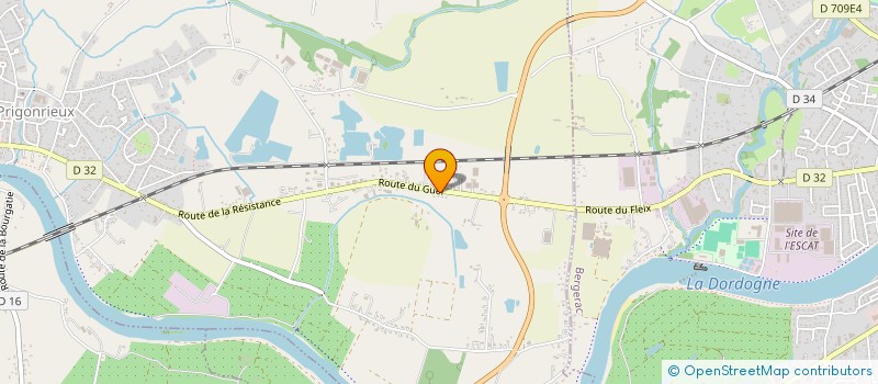 localisation de l'entreprise MADAME NATHALIE LIMOUSIN  PRIGONRIEUX