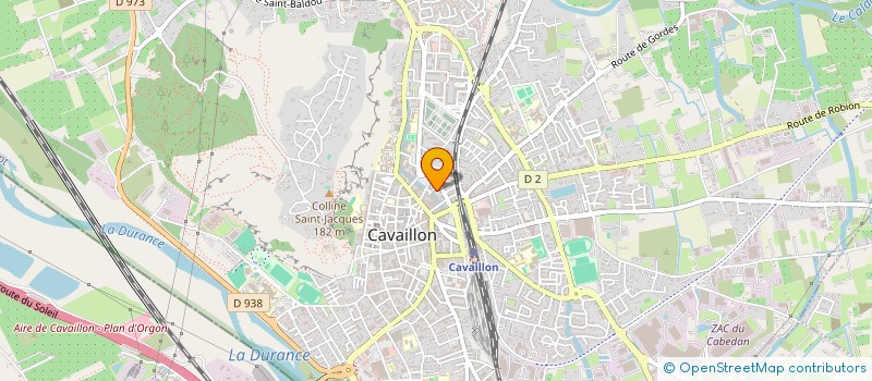 localisation de l'entreprise MADAME NATHALIE LLORENS  CAVAILLON