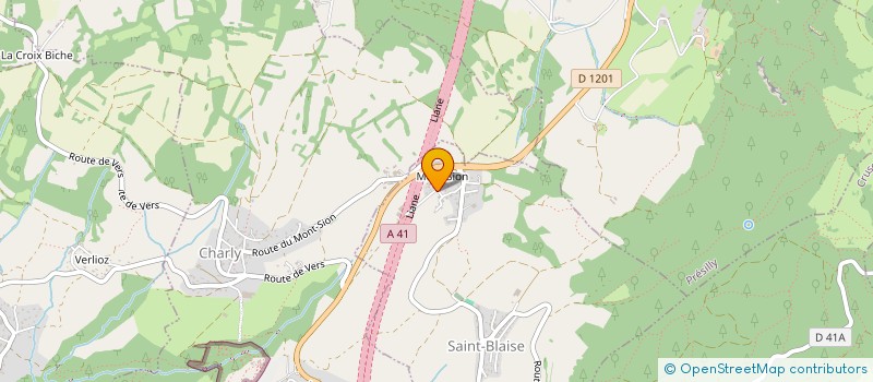 localisation de l'entreprise MADAME NATHALIE LODER  SAINT-BLAISE