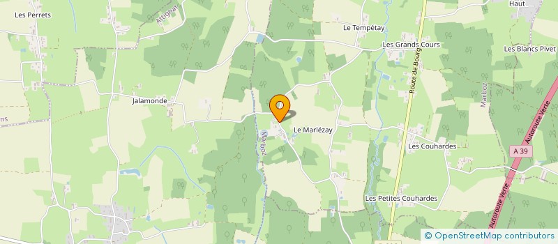localisation de l'entreprise MADAME NATHALIE LOISELEUR à MARBOZ