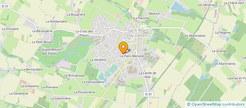 localisation de l'entreprise MADAME NATHALIE LOOSE à SAINT-MARS-DU-DESERT