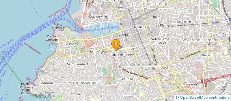 localisation de l'entreprise MADAME NATHALIE LOPEZ  MARSEILLE