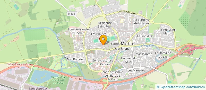 localisation de l'entreprise MADAME NATHALIE LOPEZ à ARLES
