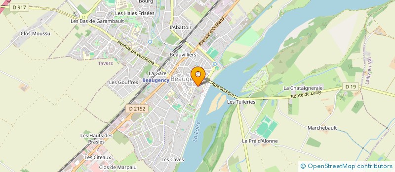 localisation de l'entreprise MADAME NATHALIE LOPEZ à BEAUGENCY