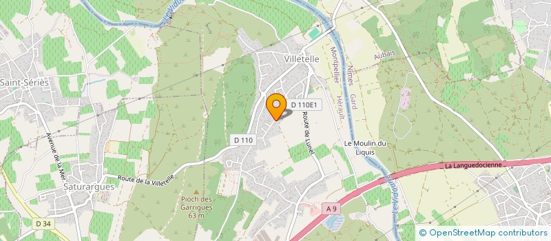 localisation de l'entreprise MADAME NATHALIE LORAND  VILLETELLE