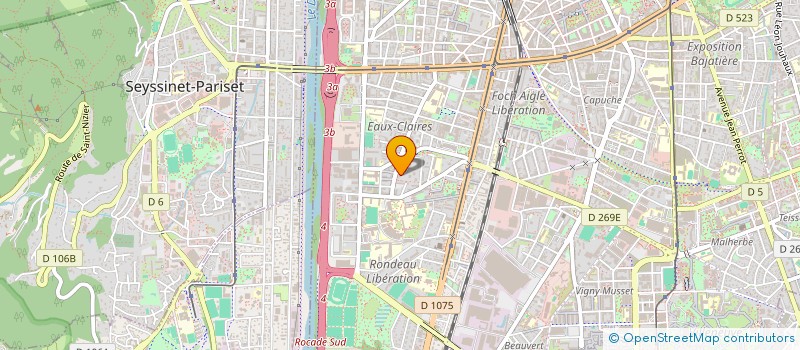 localisation de l'entreprise MADAME NATHALIE LORENZO  GRENOBLE