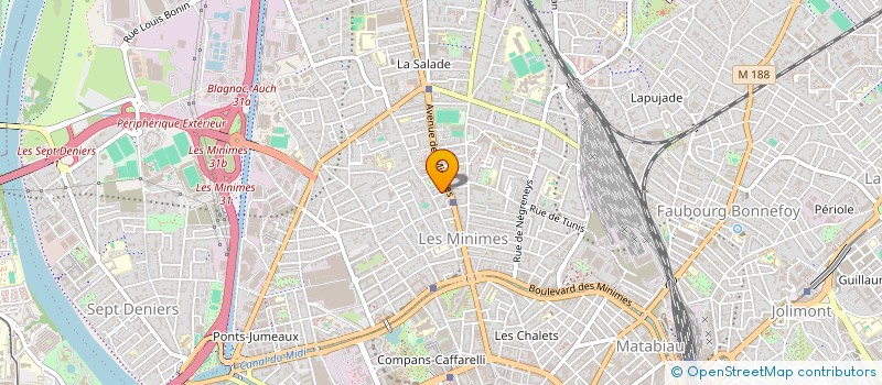 localisation de l'entreprise MADAME NATHALIE LORMIER à TOULOUSE