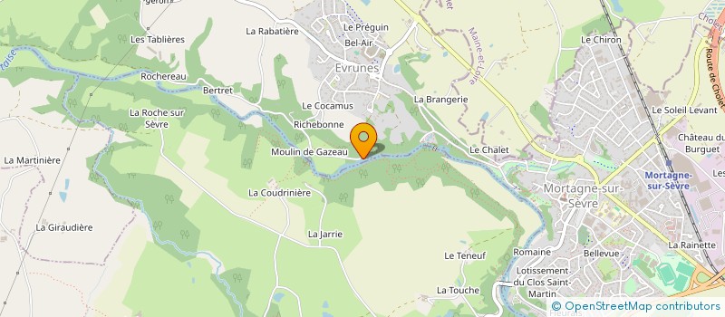 localisation de l'entreprise MADAME NATHALIE LORY  MORTAGNE-SUR-SEVRE