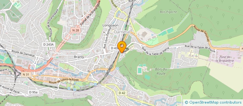 localisation de l'entreprise MADAME NATHALIE LOTHON  DARNETAL