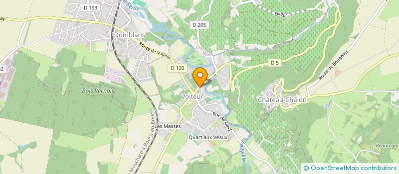 localisation de l'entreprise MADAME NATHALIE LOUREIRO  DOMBLANS