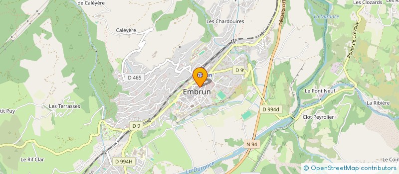 localisation de l'entreprise MADAME NATHALIE LOURENCO  EMBRUN