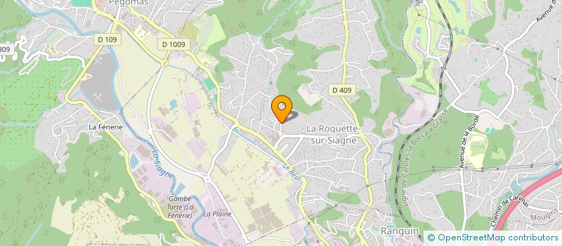 localisation de l'entreprise MADAME NATHALIE LUCAIN à LA ROQUETTE-SUR-SIAGNE