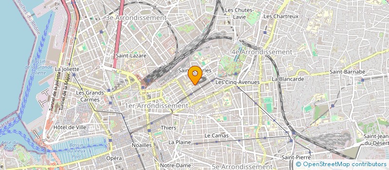 localisation de l'entreprise MADAME NATHALIE LULLIER à MARSEILLE