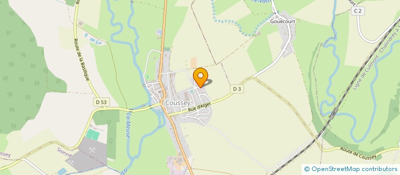 localisation de l'entreprise MADAME NATHALIE LUTERS  COUSSEY