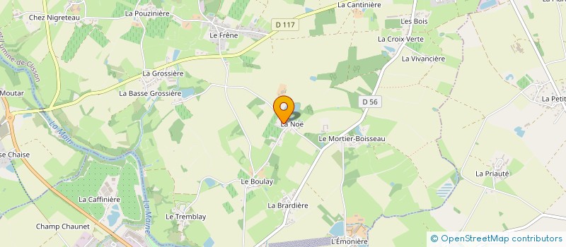 localisation de l'entreprise MADAME NATHALIE MABIT  SAINT-LUMINE-DE-CLISSON