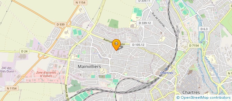 localisation de l'entreprise MADAME NATHALIE MACE à CHAMPHOL