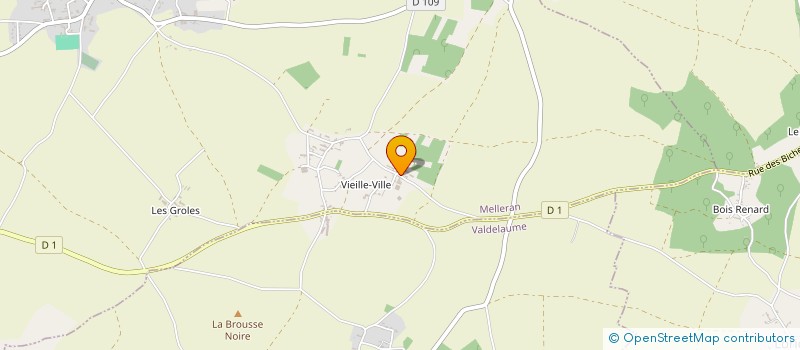 localisation de l'entreprise MADAME NATHALIE MACRON  MELLERAN