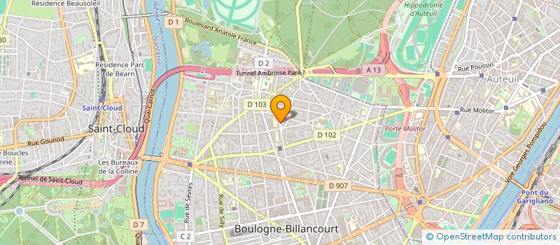 localisation de l'entreprise MADAME NATHALIE MAFFRE à BOULOGNE-BILLANCOURT