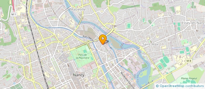 localisation de l'entreprise MADAME NATHALIE MAGEOT  NANCY