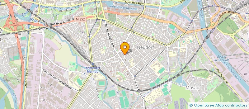 localisation de l'entreprise MADAME NATHALIE MALAISE à STRASBOURG