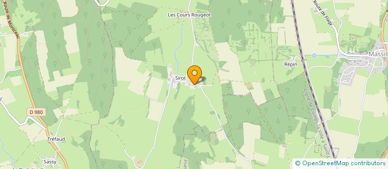 localisation de l'entreprise MADAME NATHALIE MALBRUNOTI  JALOGNY