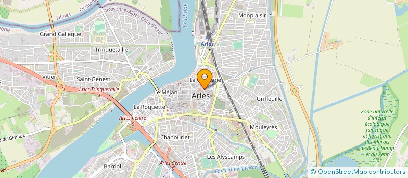 localisation de l'entreprise MADAME NATHALIE MALDONADO  ARLES