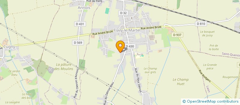 localisation de l'entreprise MADAME NATHALIE MALECKI à FLAVY-LE-MARTEL