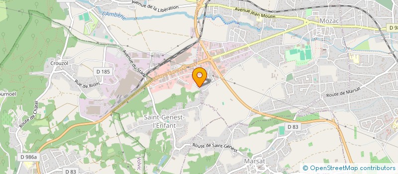 localisation de l'entreprise MADAME NATHALIE MALHOMME  LE CHEIX