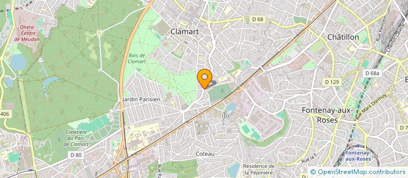 localisation de l'entreprise MADAME NATHALIE MALIZA à CLAMART